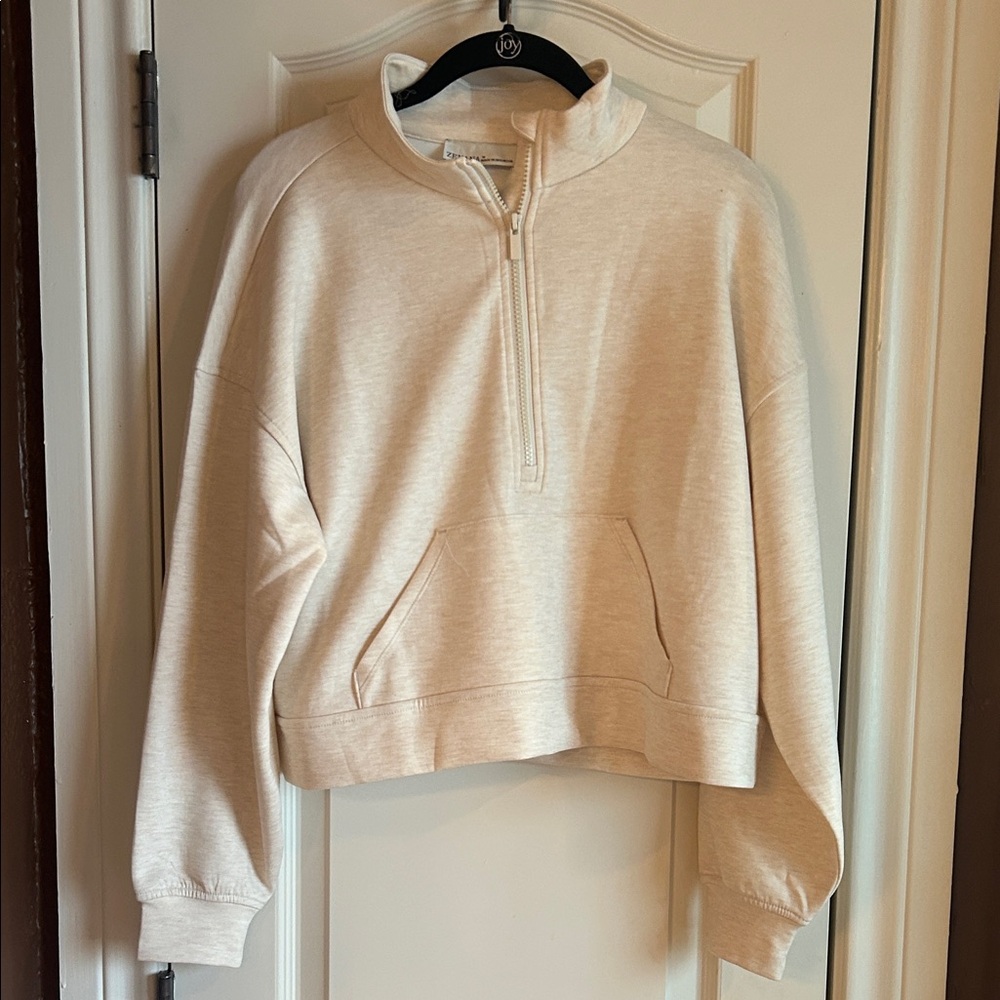 SCUBA HALF ZIP PULLOVER WITH KANGAROO POCKETS